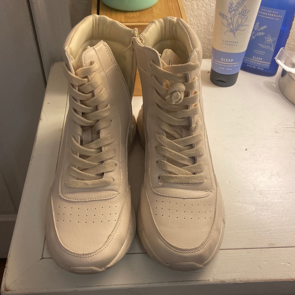 Tan boots